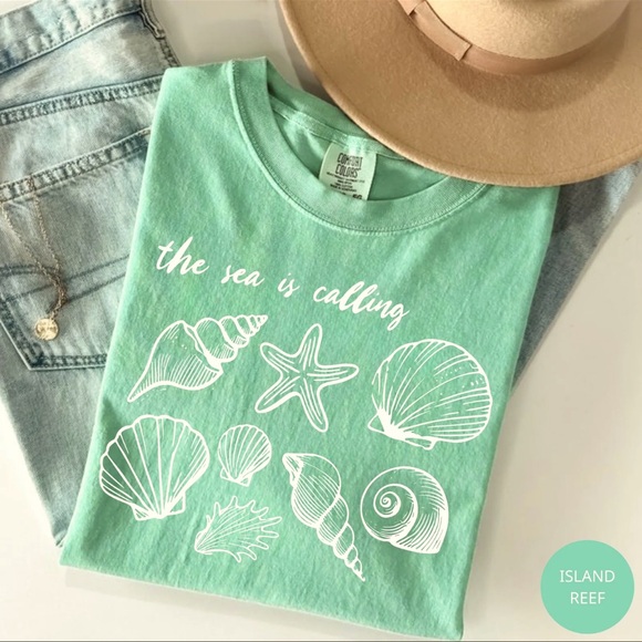 Tops - 🌱🦢4 FOR $15!🦢🌱 Womens Sea Green T-Shirt